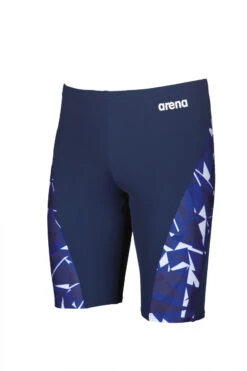 Arena MaxLife Shattered Glass Panel Jammer -Speedo Shop 001340 707 MSHATTEREDGLASSPANELJAMMERF 001 FL S