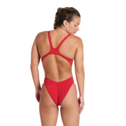 Arena MaxlifeECO Solid Swim Tech Back -Speedo Shop 004763 450 WOMEN STEAMSWIMSUITSWIMTECHSOLID 002 O