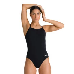 Arena MaxlifeECO Solid Light Drop Back -Speedo Shop 004767 550 WOMEN STEAMSWIMSUITLIGHTDROPSOLIDFL 001 O