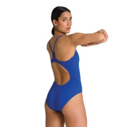 Arena MaxlifeECO Solid Light Drop Back -Speedo Shop 004767 720 WOMEN STEAMSWIMSUITLIGHTDROPSOLIDFL 002 O