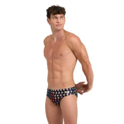Arena Carnival Brief -Speedo Shop 006140 550 MEN SARENACARNIVALSWIMBRIEFS 001