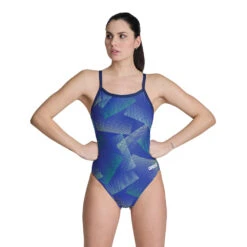 Arena Halftone Challenge Back -Speedo Shop 006706 800 WOMEN SARENAHALFTONESWIMSUITCHALLENGEBACK 001 1f557dc4 b31c 4f69 9d85 77a97cdf29f5