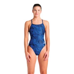Arena Crackle Challenge Back -Speedo Shop 007910 700 WOMEN SARENATEAMCRACKLESWIMSUITCHALLENGEBACK 001
