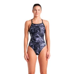 Arena Crackle Light Drop Back -Speedo Shop 007911 500 WOMEN SARENATEAMCRACKLESWIMSUITLIGHTDROPBACK 001