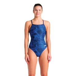 Arena Crackle Light Drop Back -Speedo Shop 007911 700 WOMEN SARENATEAMCRACKLESWIMSUITLIGHTDROPBACK 001