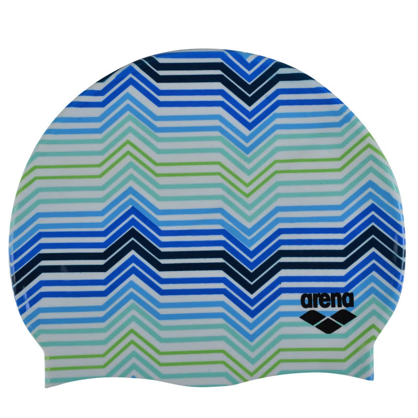 Arena Printed Silicone Cap 2 Arena Printed Silicone Cap - Image 2