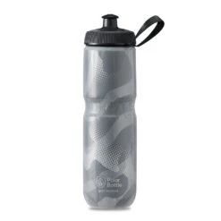 Polar 24oz Insulated Sport Water Bottle -Speedo Shop 24oz sports insl water bottle ins24oz charcoalsilver 1 10456e6c 4061 4c2f 958c 7646262b71a0