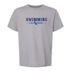 Gildan Youth Cement Swimming Tee 2024 -Speedo Shop 67000B cement CA