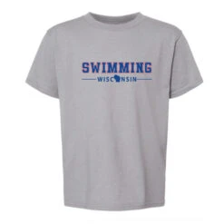 Gildan Youth Cement Swimming Tee 2024 -Speedo Shop 67000B cement WI