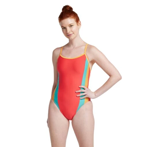 Speedo Colorblock One Back