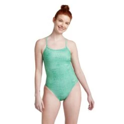 Speedo Printed Twist Back -Speedo Shop 8 00240306909 X1