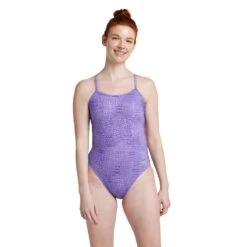 Speedo Printed Twist Back