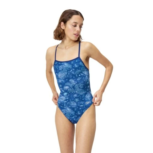 Speedo Printed Tri Back