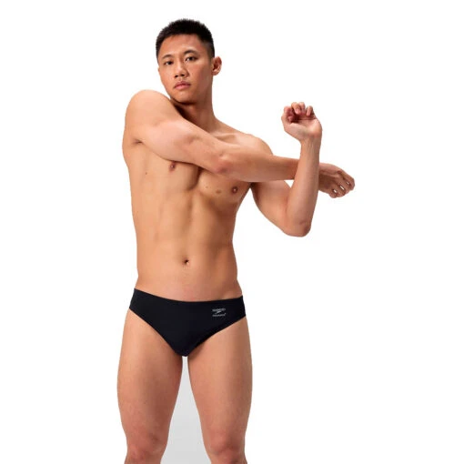 Speedo Black Solid Brief