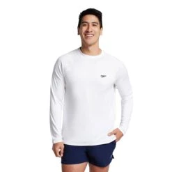 Speedo Men's Long Sleeve Swim Shirt -Speedo Shop 8 7482183100 X1