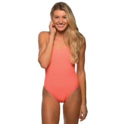 Jolyn Chevy Papaya Onesie