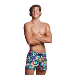 Funky Trunks Men's Paper Cut Shorty Short