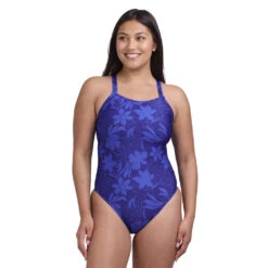 Jolyn Caroline Printed Onesie 6 Jolyn Caroline Printed Onesie -Speedo Shop JOLYN Onesie Caroline Waikiki Front