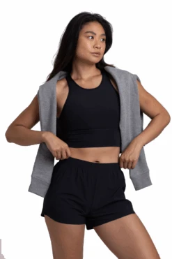 Jolyn Janie High Waisted Short -Speedo Shop Janie black1