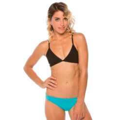 Jolyn Solid Midl Bikini Bottom -Speedo Shop MIDL HAWAII BLUE 1