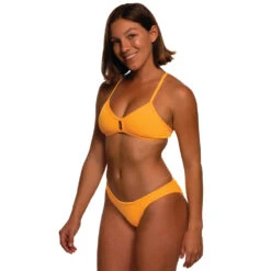 Jolyn Solid Midl Bikini Bottom -Speedo Shop MIDL MANGO 2