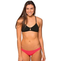 Jolyn Solid Midl Bikini Bottom -Speedo Shop MIDL STRAWBERRY 1