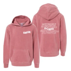 Youth Bubble Hoodie -Speedo Shop PRM1500Y MAROON IL