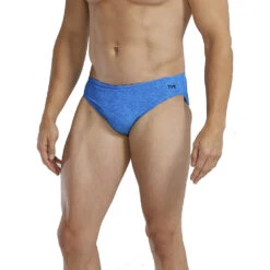 TYR Bright Blue Lapped Brief