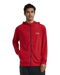 TYR Youth Full Zip Hoodie -Speedo Shop T28053 610 main01 0c3c3264 9be7 45a0 b409 1e94679a549a