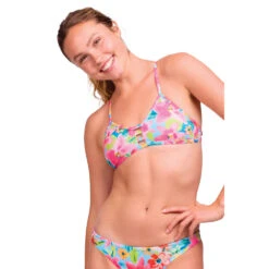 JOLYN Garden Dreams Tomcat Bikini Top