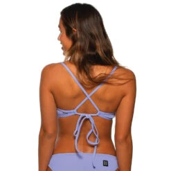 Jolyn Solid Vent Bikini Top -Speedo Shop VENT LAVENDER 2