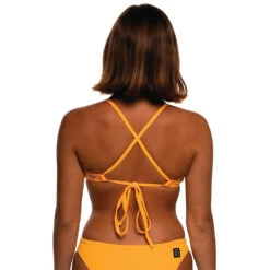 Jolyn Solid Vent Bikini Top -Speedo Shop VENT MANGO 2