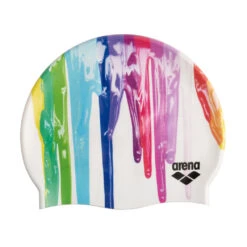 Clearance Arena HD Print Silicone Cap -Speedo Shop arena hd print silicone cap 005572 215rainbow 1 e1e29f1e bd4a 44ed 88b6 72df3487fb15