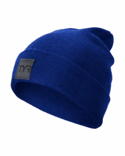 TYR Cuffed Knit Beanie -Speedo Shop cuffed knit beanie hkta3a 428royal 1 6ab3bd26 f807 4666 9392 ecb61f8e3117