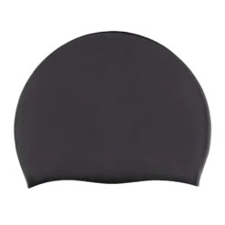 Elsmore Solid Silicone Cap -Speedo Shop elsmore solid silicone cap els silicone black 1