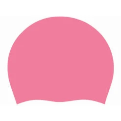 Elsmore Solid Silicone Cap -Speedo Shop elsmore solid silicone cap els silicone pink 1