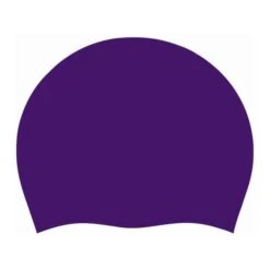Elsmore Solid Silicone Cap -Speedo Shop elsmore solid silicone cap els silicone purple 1