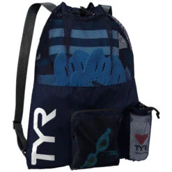 TYR Big Mesh Mummy Backpack -Speedo Shop mummy bag 3 lbmmb3 navy 1 1c4154a1 631a 4963 925d 64b9ce51416e