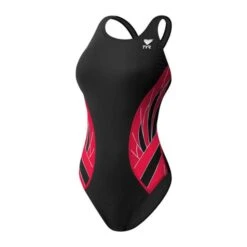 TYR Women's Phoenix Splice Maxfit -Speedo Shop pheonix maxback mpx7 002blackred 1 0aa77b01 104a 4f3a a69f efecbd5cd909