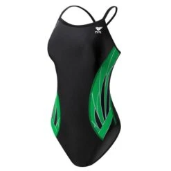 TYR Women's Phoenix Splice Diamondfit 21 TYR Women's Phoenix Splice Diamondfit -Speedo Shop phoenix spl fml dpx7 014blackgreen 1 44c97883 13fa 4059 ad98 5f995b7d2252