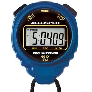 Accusplit X Survivor Blue Stopwatch 1 Accusplit X Survivor Blue Stopwatch