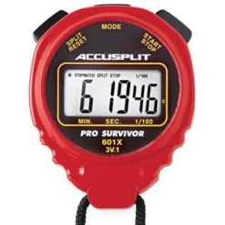 Accusplit X Survivor Red Stopwatch