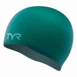 TYR Wrinkle Free Silicone Swim Cap -Speedo Shop silicon cap no wrnkl lcs 342teal 1