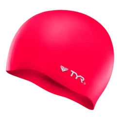 TYR Wrinkle Free Silicone Swim Cap -Speedo Shop silicon cap no wrnkl lcs red 1