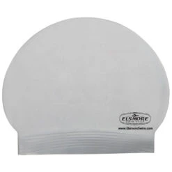Elsmore Solid Latex Cap -Speedo Shop silver els