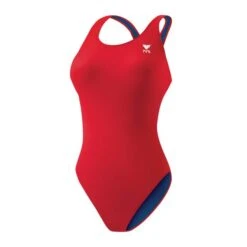 TYR Women's TYReco Solid Maxfit Swimsuit -Speedo Shop solid maxback a mso1a 610red 1