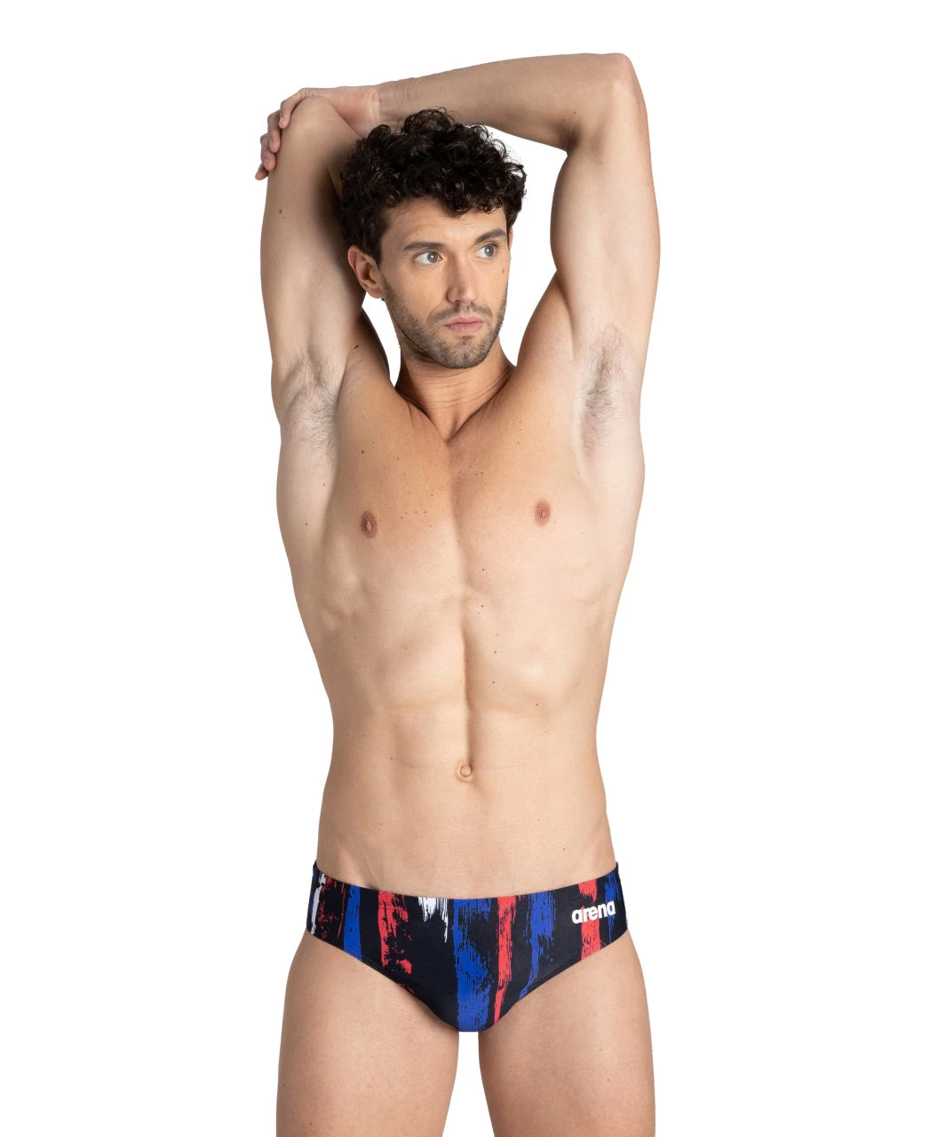 Arena Team Painted Stripes Brief 1 Arena Team Painted Stripes Brief