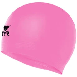 TYR Latex Adult Swim Cap -Speedo Shop tyr latex swim cap lcl light pink 1 00600044 0824 46f0 ad69 2c819dff6599