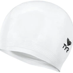 TYR Latex Adult Swim Cap -Speedo Shop tyr latex swim cap lcl white 1 0e87ab95 fcd6 472b 8a10 78a0565ec804