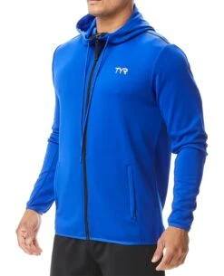 TYR Men's Alliance Podium Zip Hoodie -Speedo Shop tyr mens team zip hoodie mtfzh2a royal 1 acb43401 ccb9 4c65 87c7 855569d571bf
